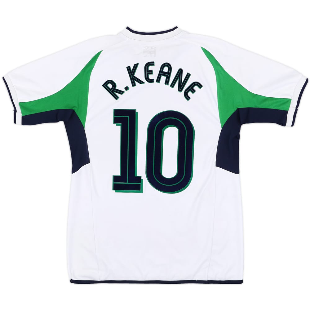 2002-03 Ireland Away Shirt R.Keane #10 - 4/10 - (L)