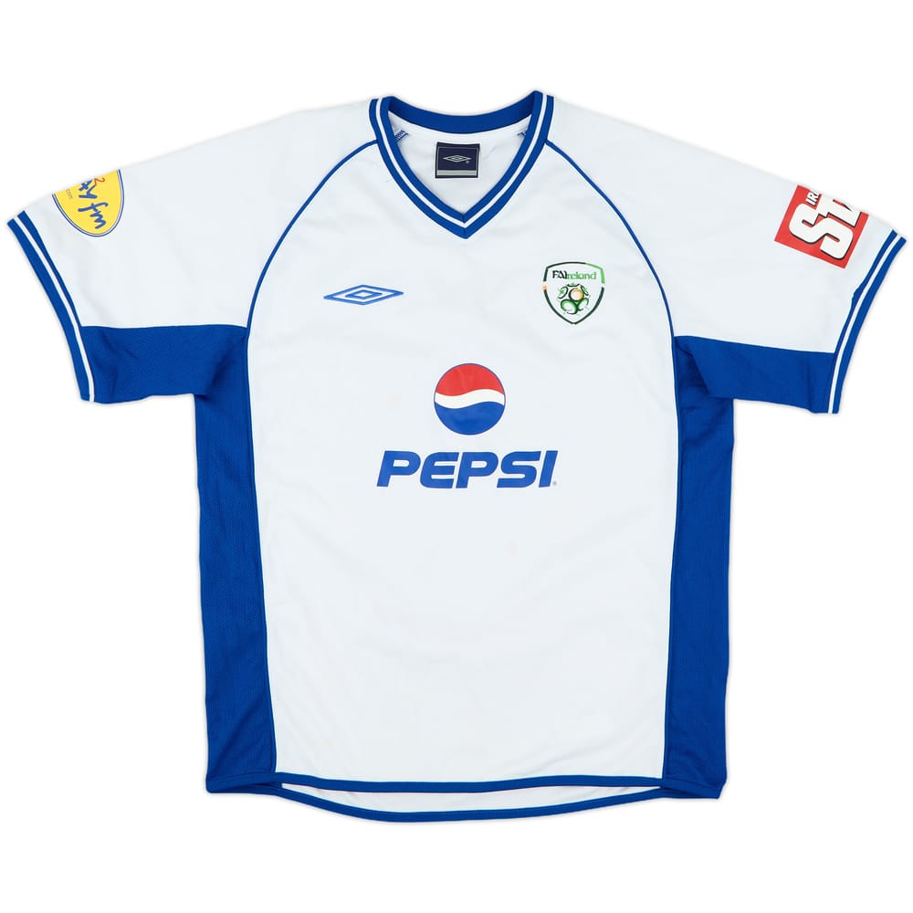2000s Ireland FA Umbro Training Shirt - 6/10 - (L.Boys)