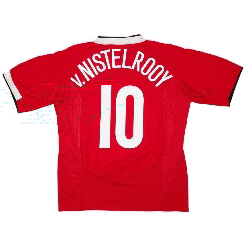 2004-06 Manchester United Home Shirt Van Nistelrooy #10 - 7/10 - (M)
