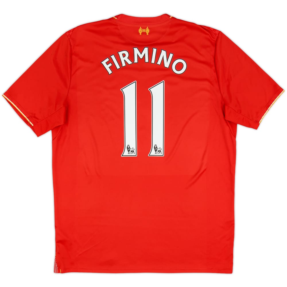 2015-16 Liverpool Home Shirt Firmino #11 - 5/10 - (XL)