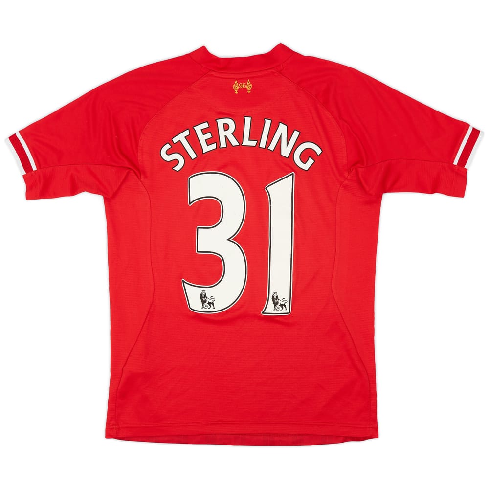 2013-14 Liverpool Home Shirt Sterling #31 - 5/10 - (S)