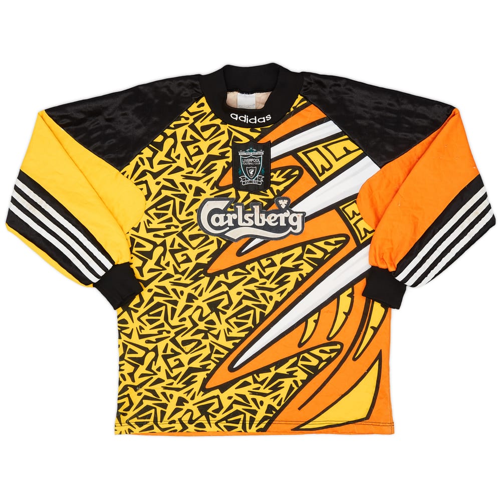 1995-96 Liverpool GK Shirt - 7/10 - (XS)