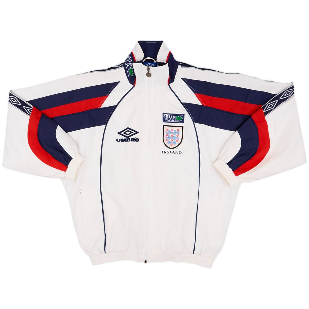 1998-99 England Umbro Track Jacket - 7/10 - (M)