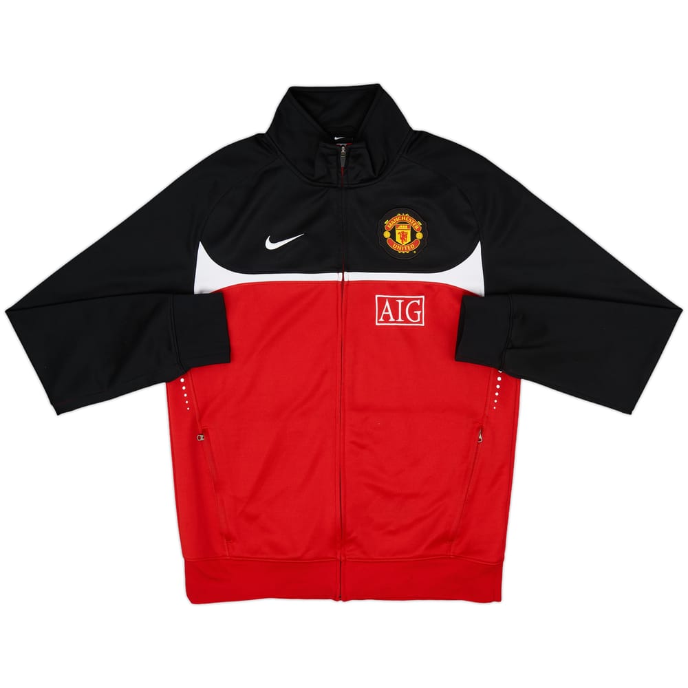 2009-10 Manchester United Nike Track Jacket - 8/10 - (L)
