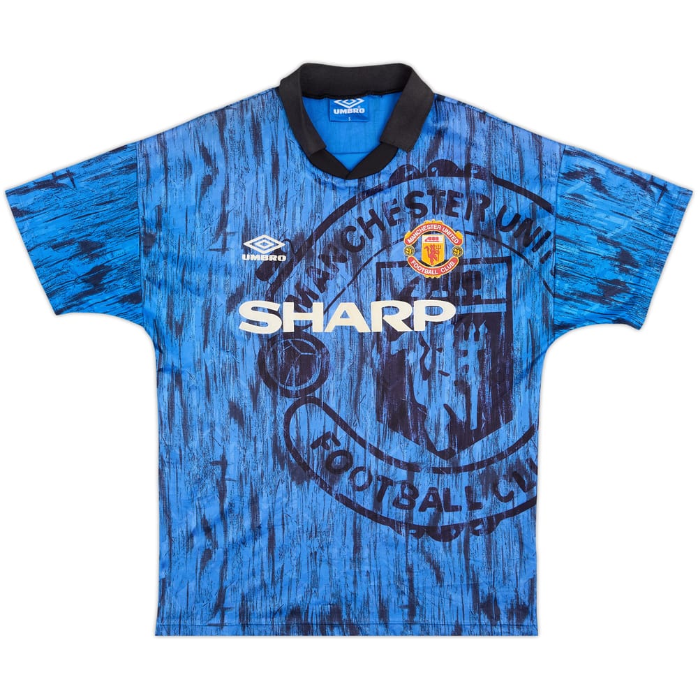1992-93 Manchester United Away Shirt - 7/10 - (S)