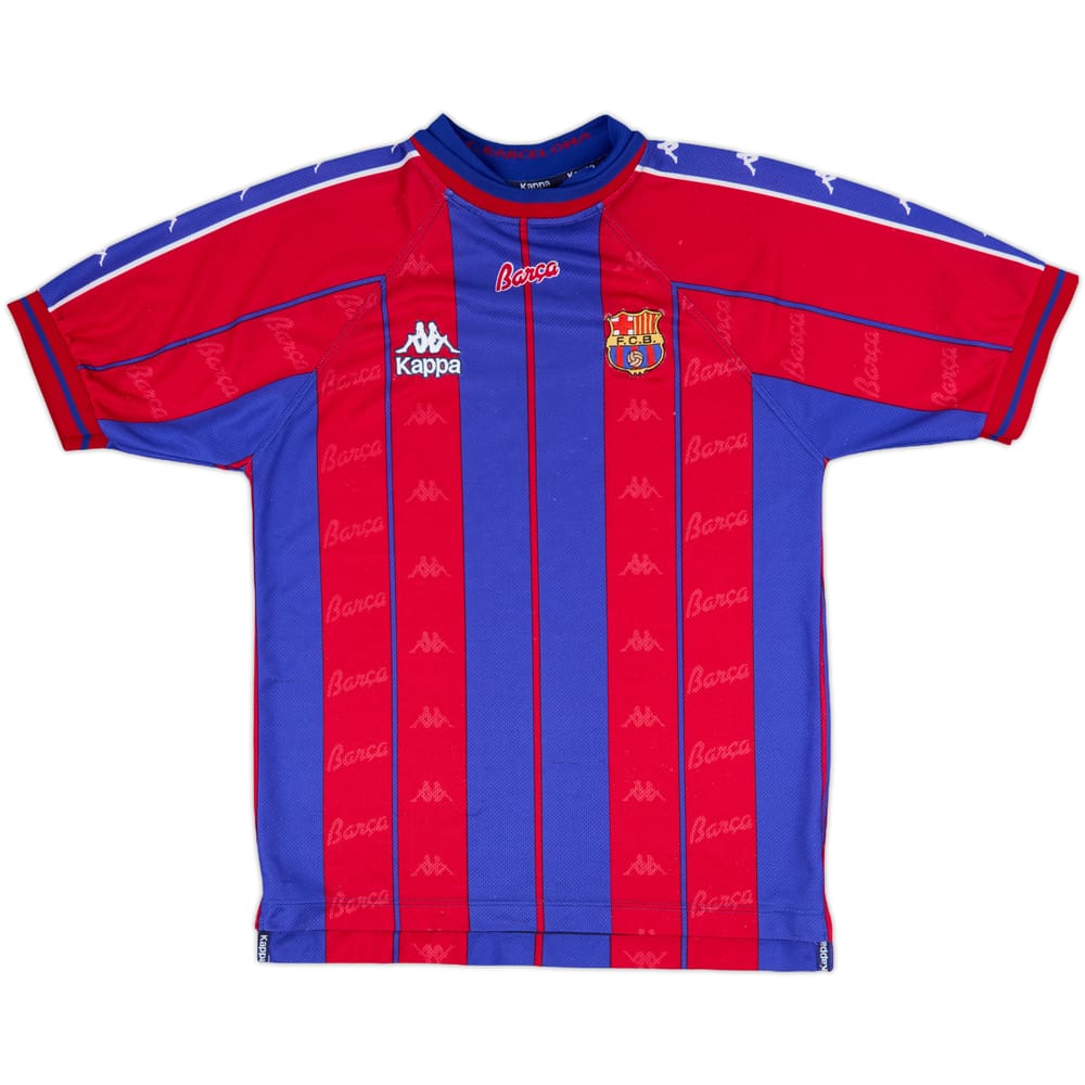 1997-98 Barcelona Home Shirt - 7/10 - (M)