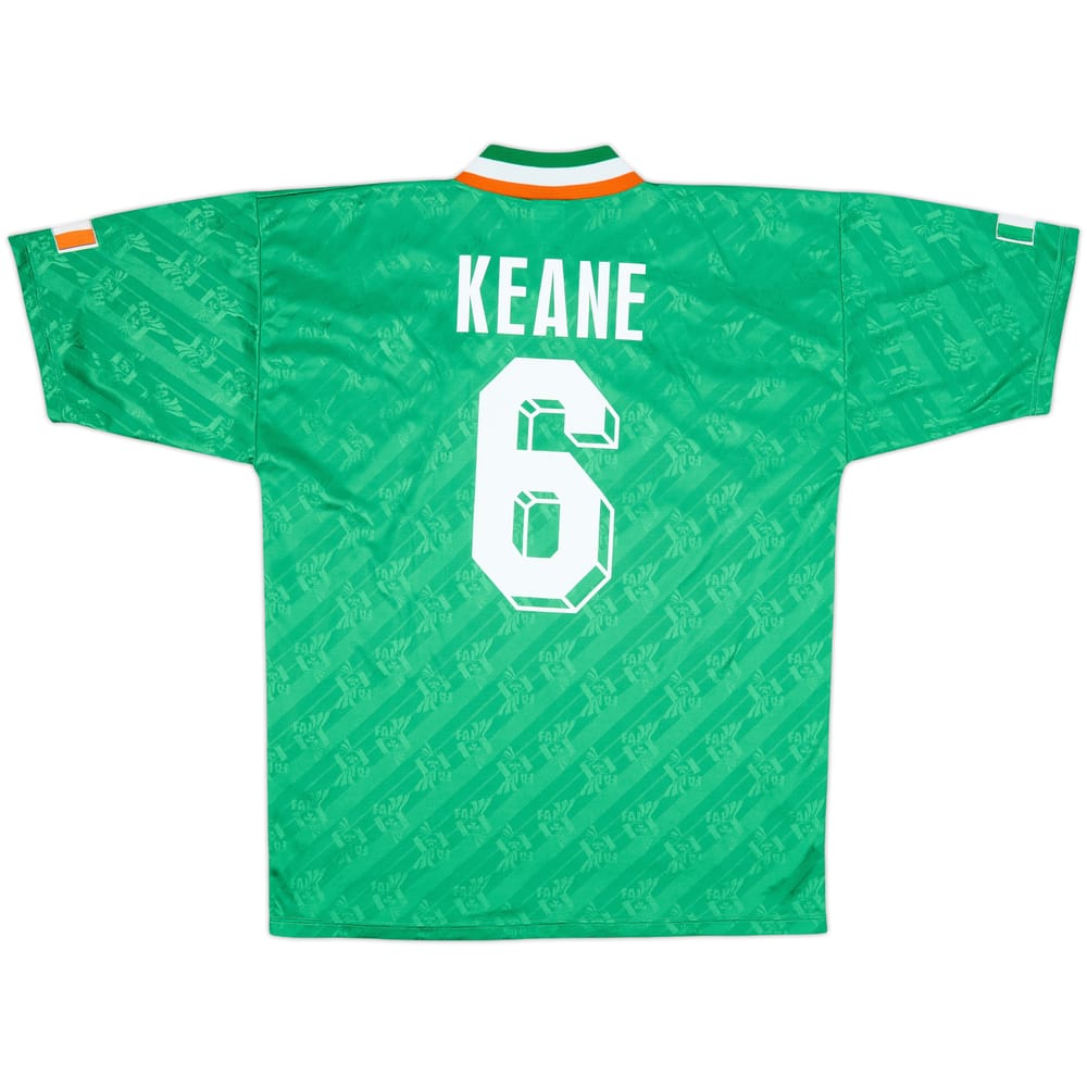 1994 Ireland Home Shirt Keane #6 - 8/10 - (M/L)