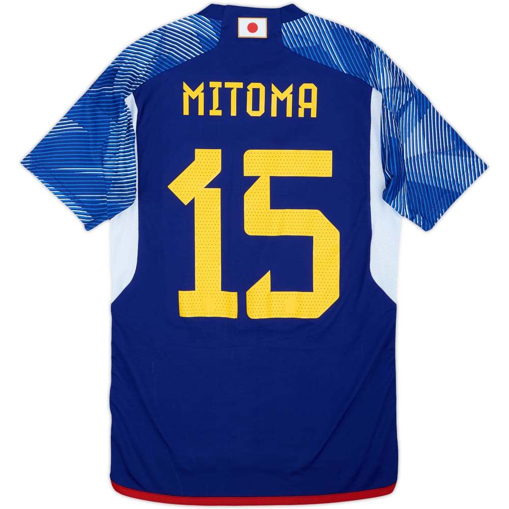 2022-23 Japan Home Shirt Mitoma #15 - 8/10 - (M)