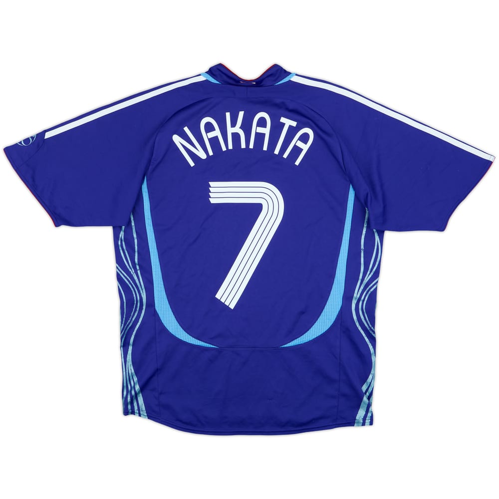 2006-08 Japan Home Shirt Nakata #7 - 6/10 - (S)