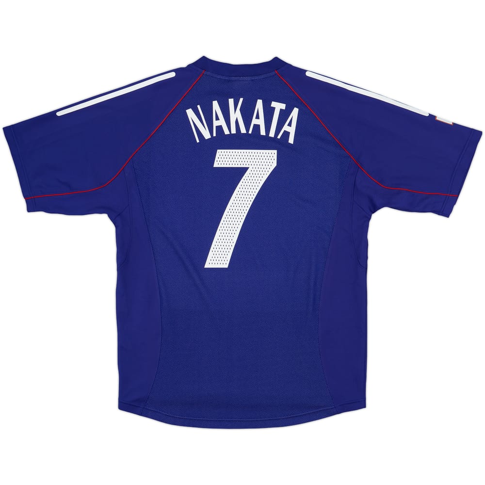 2002-04 Japan Home Shirt Nakata #7 - 10/10 - (M)