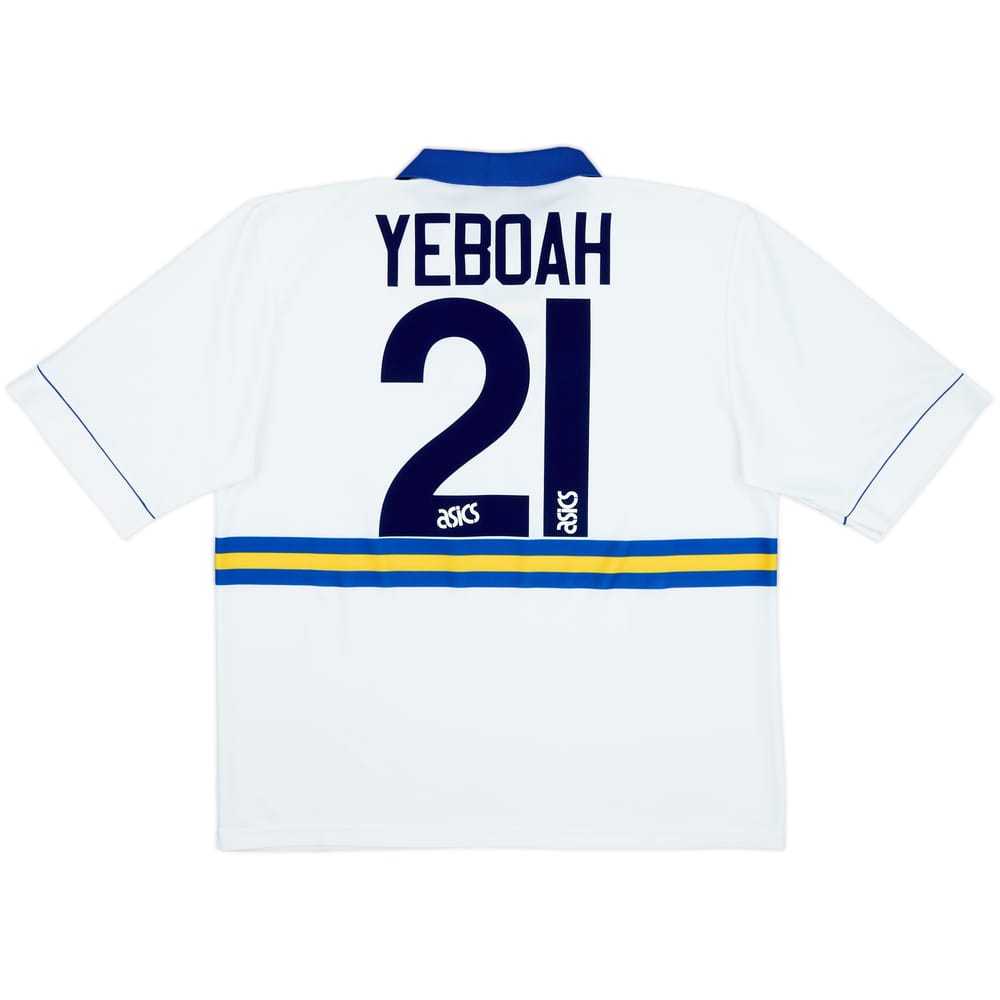 1993-95 Leeds United Home Shirt Yeboah #21 - 8/10 - (XL)