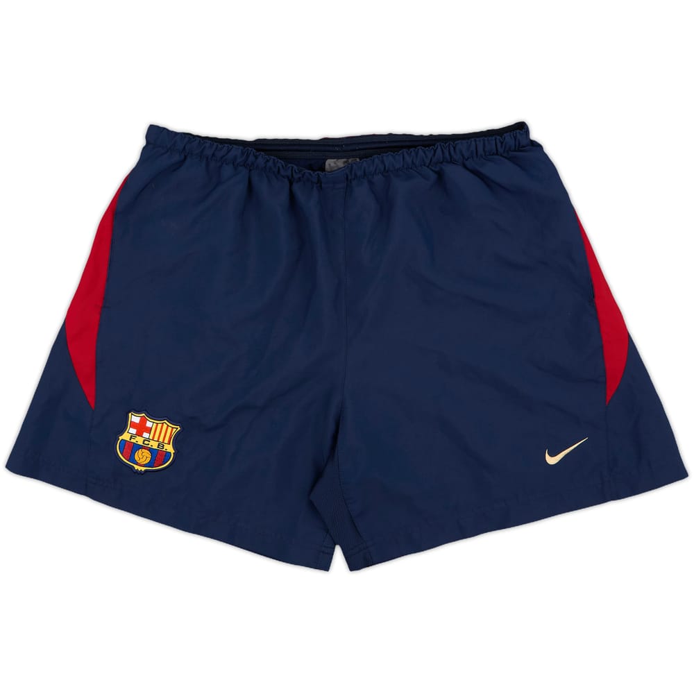2004-05 Barcelona Nike Training Shorts - 9/10 - (XL)