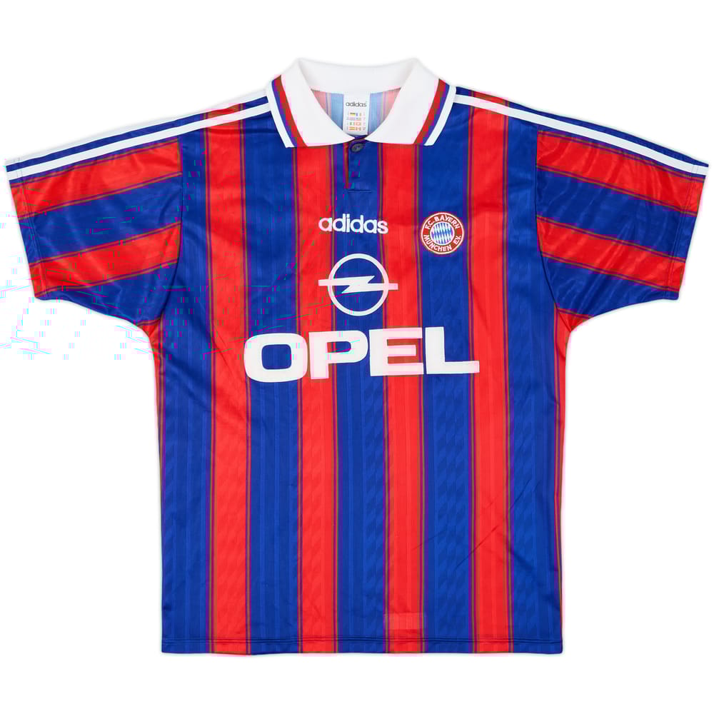 1995-97 Bayern Munich Home Shirt #10 (Matthaus) - 8/10 - (S)