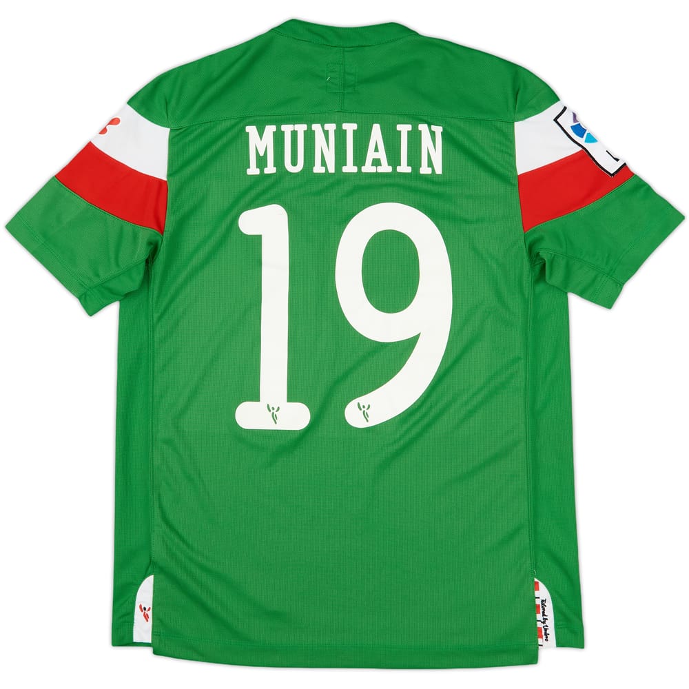 2011-12 Atheltic Bilbao Away Shirt Muniain #19 - 7/10 - (L)