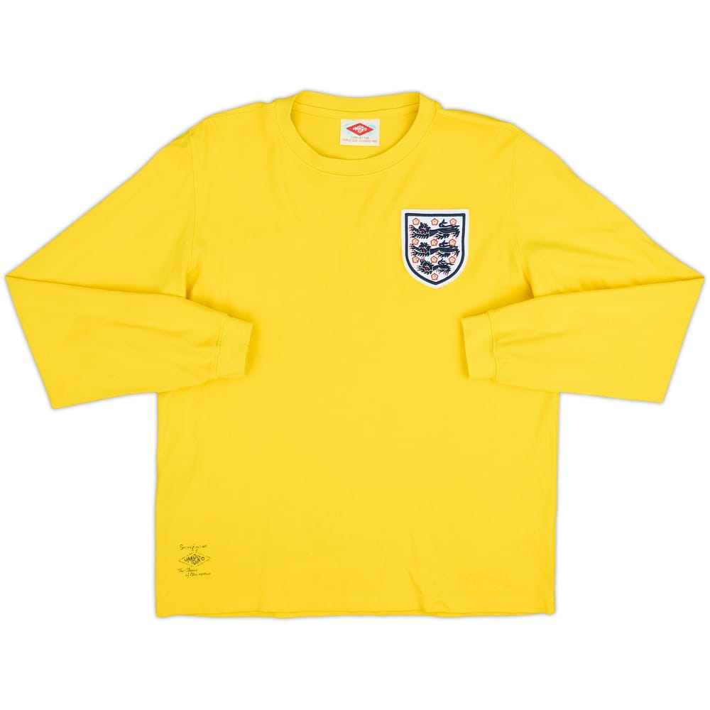 2000s England Umbro Retro '1966' GK Shirt #1 - 8/10 - (L)