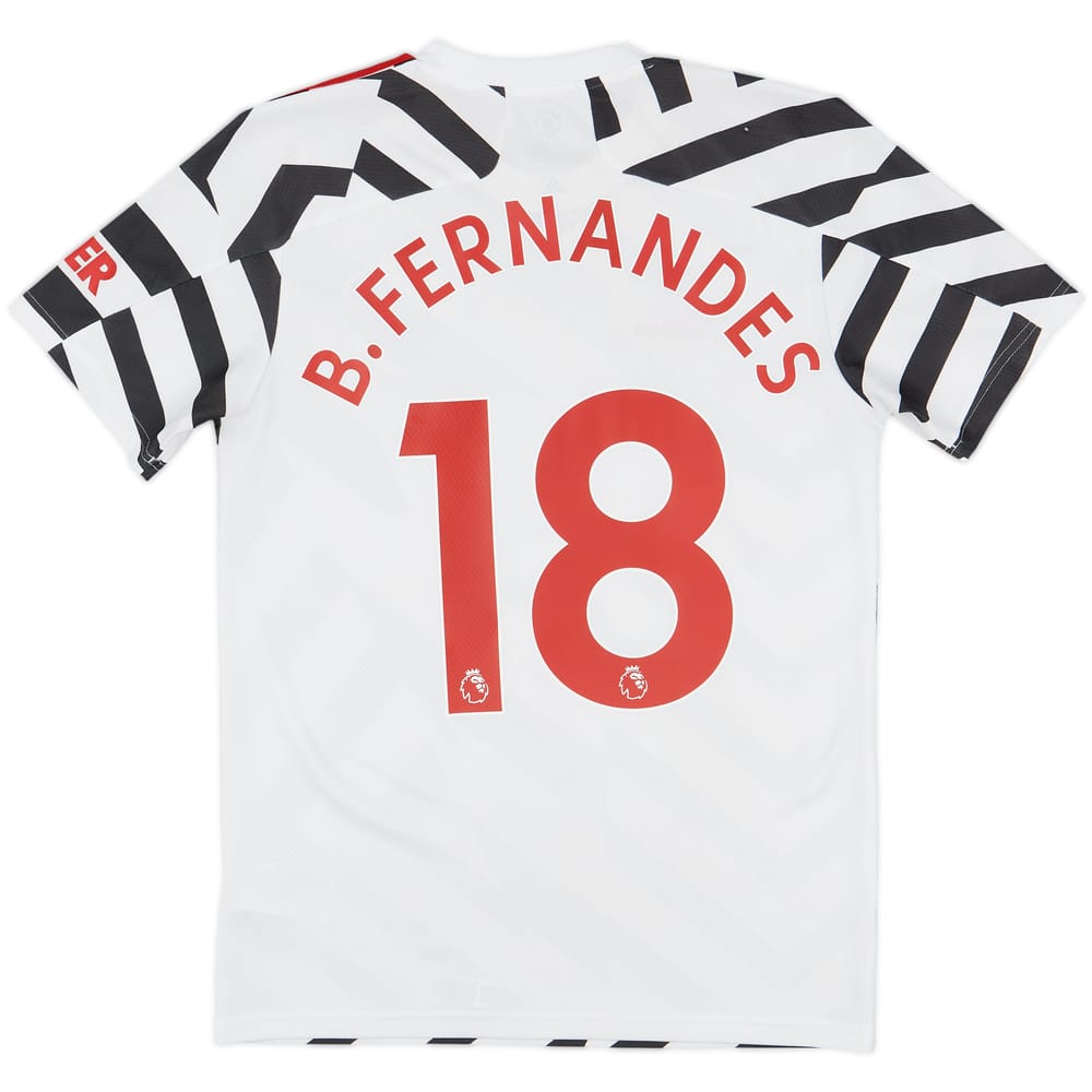 2020-21 Manchester United Third Shirt B.Fernandes #18 - 9/10 - (S)