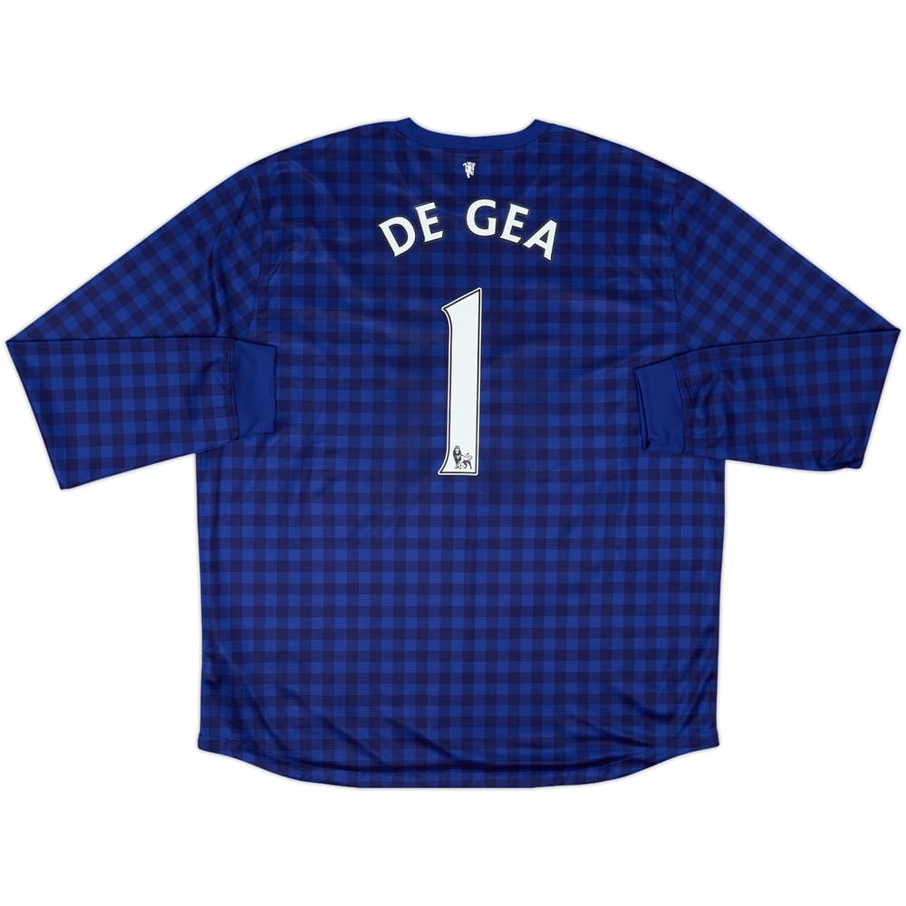 2012-13 Manchester United GK Shirt De Gea #1 - 8/10 - (XXL)
