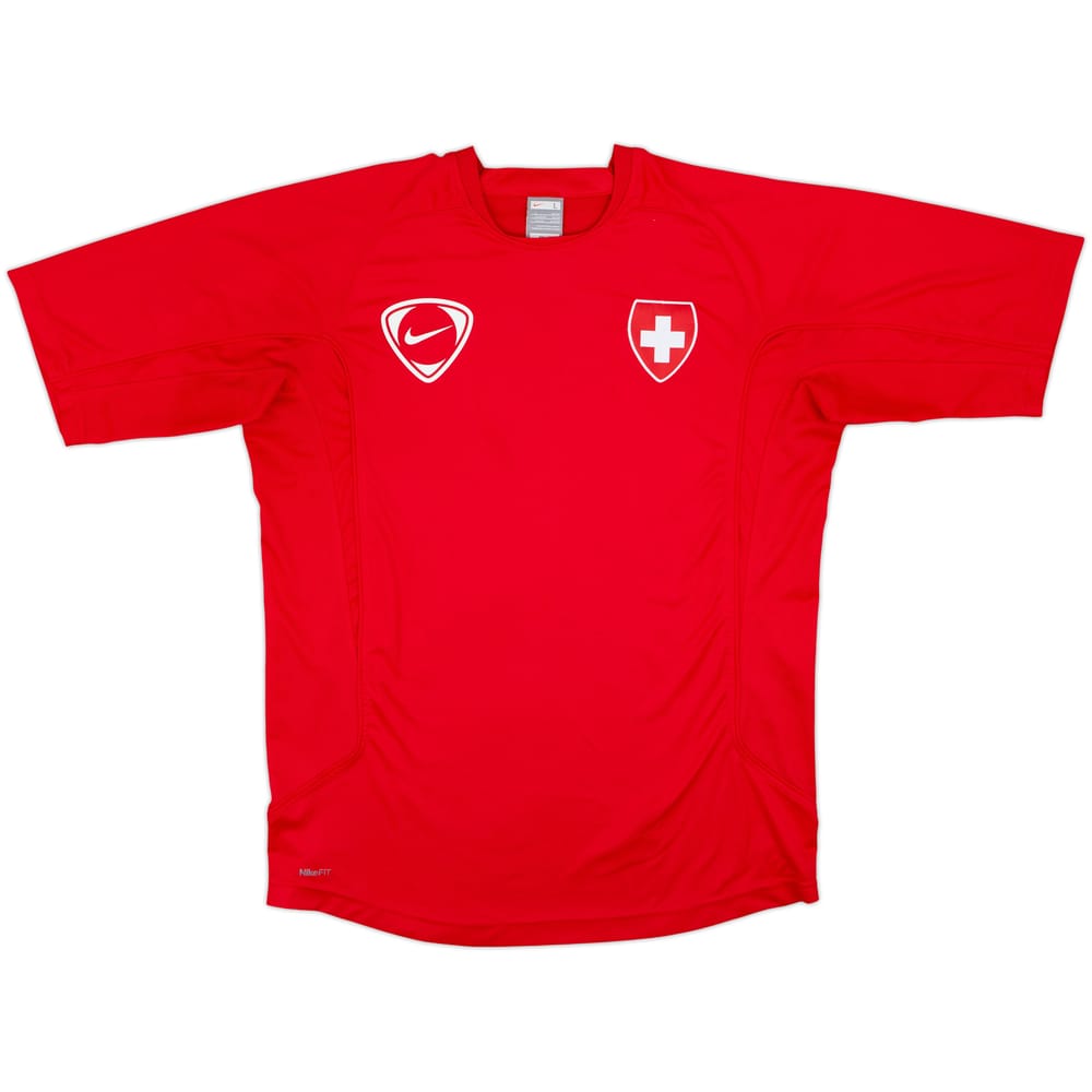 2007-08 Switzerland Nike Training Shirt - 8/10 - (L)