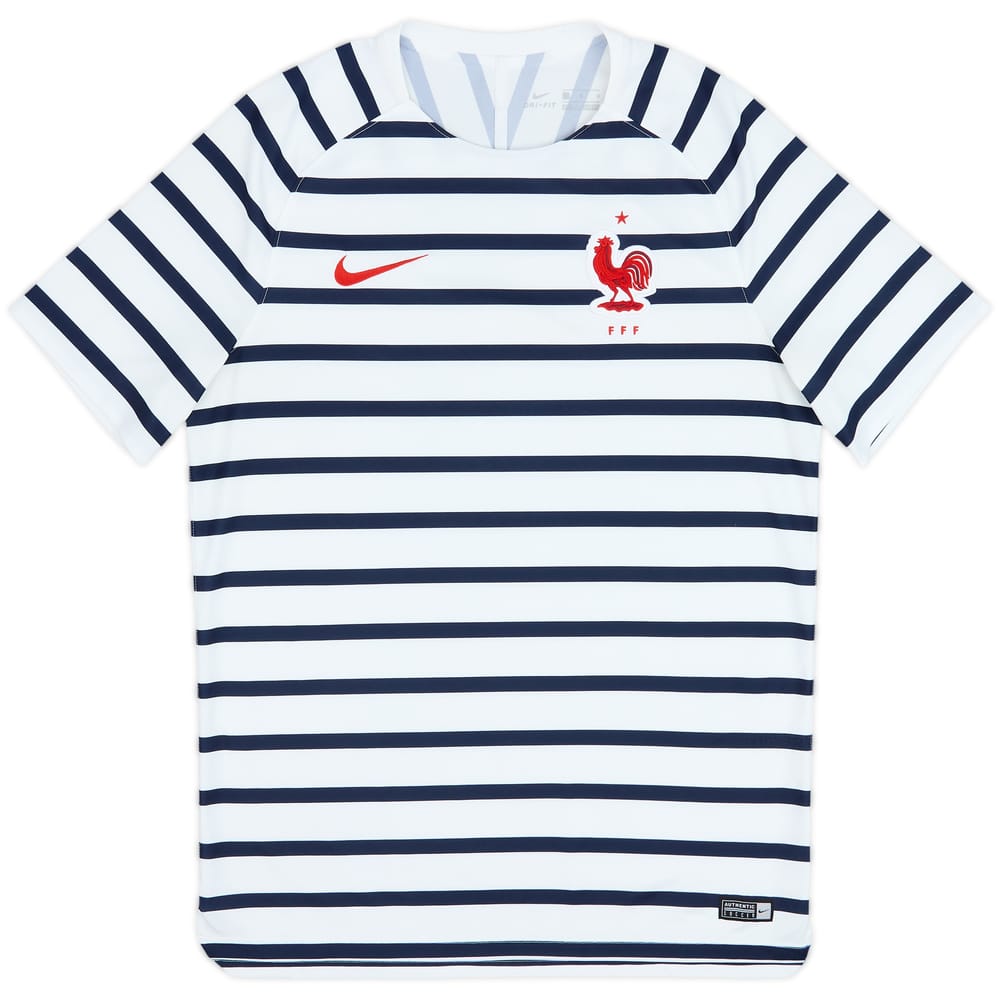 2018-19 France Nike Training Shirt - 8/10 - (L)