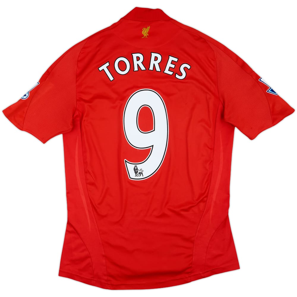 2008-10 Liverpool Home Shirt Torres #9 - 6/10 - (S)