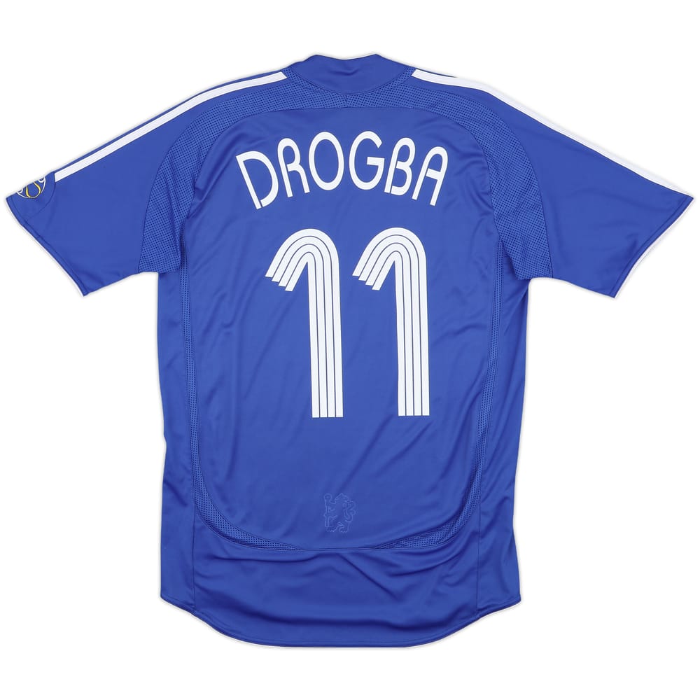 2006-08 Chelsea Home Shirt Drogba #11 - 7/10 - (S)