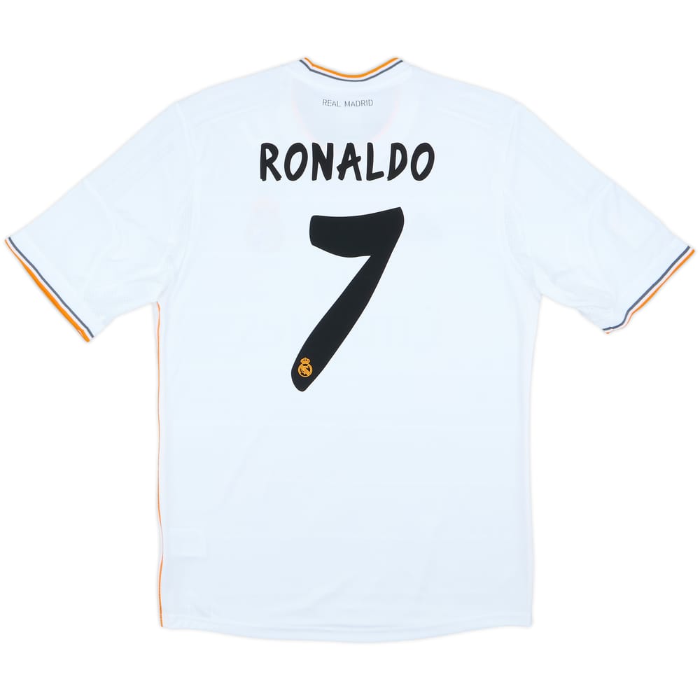2013-14 Real Madrid Home Shirt Ronaldo #7 (L)