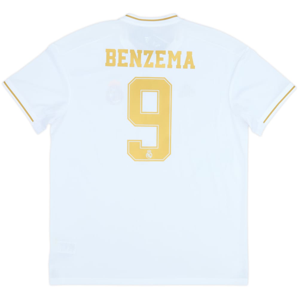 2019-20 Real Madrid Home Shirt Benzema #9 (XL)