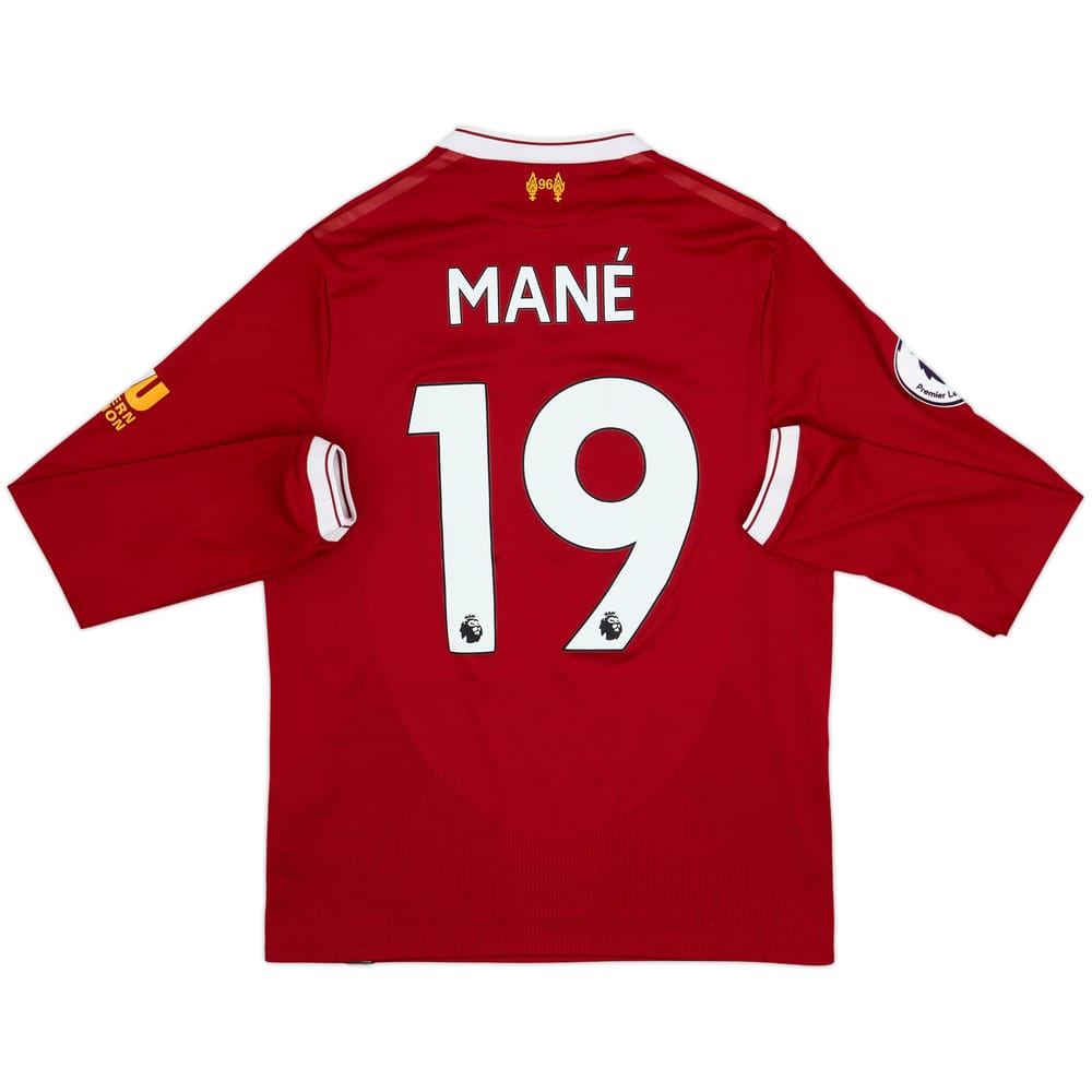 2017-18 Liverpool 125 Years Home L/S Shirt Mane #19 - 8/10 - (S)