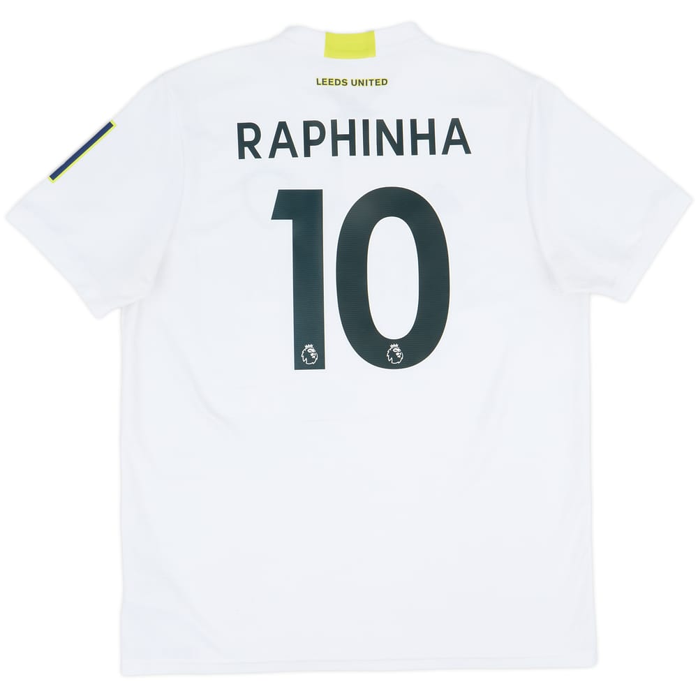 2021-22 Leeds United Home Shirt Raphinha #10 - 8/10 - (XL)