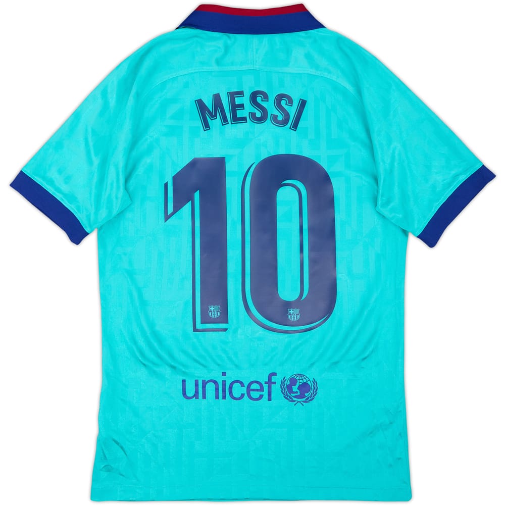 2019-20 Barcelona Third CL Shirt Messi #10 - 4/10 - (S)