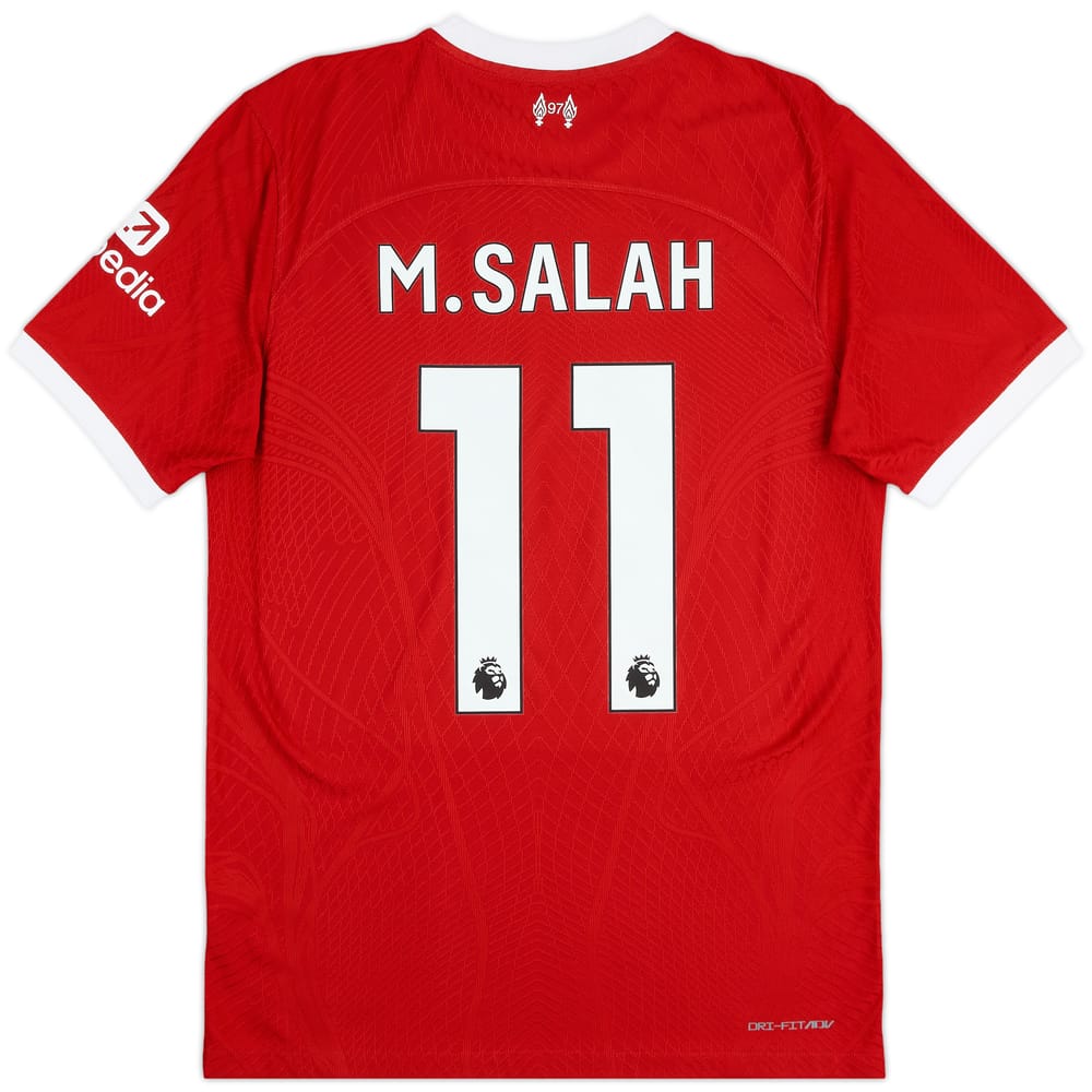 Camiseta auténtica de local del Liverpool 2023-24 M.Salah #11 - 9/10 - (M)