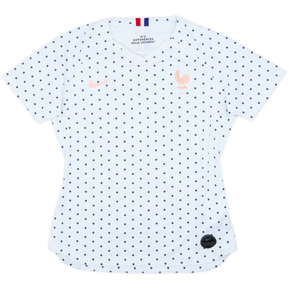 2019-20 France Women's Away Shirt - 6/10 - (Women's M)