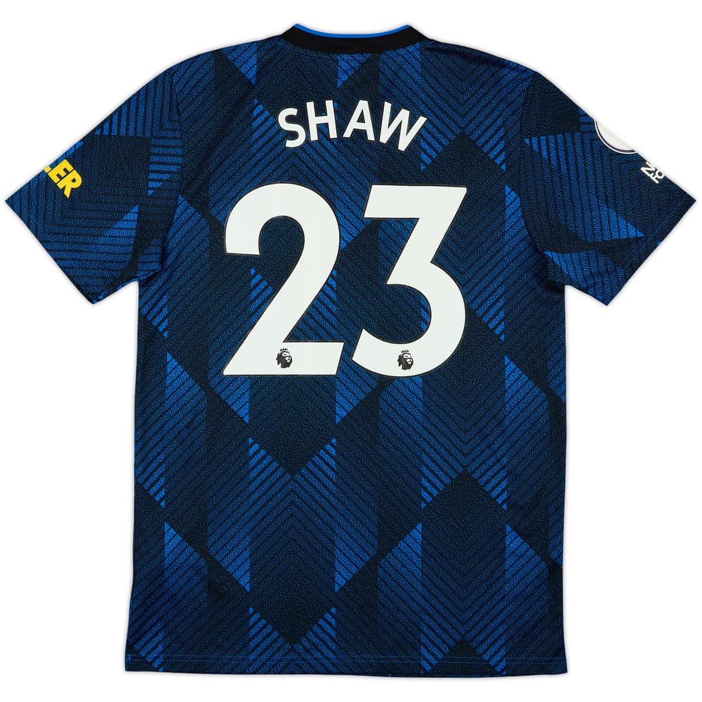 2021-22 Manchester United Third Shirt Shaw #23 - 10/10 - (M)