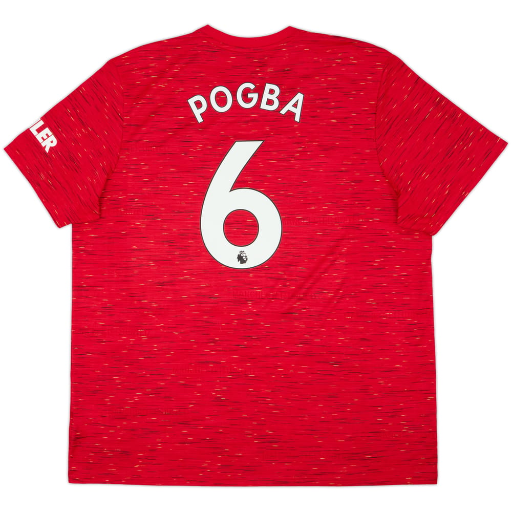 2020-21 Manchester United Home Shirt Pogba #6 - 9/10 - (XXL)