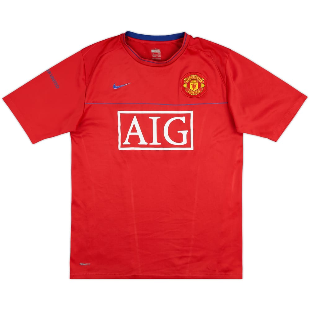 2008-09 Manchester United Nike Training Shirt - 5/10 - (M)