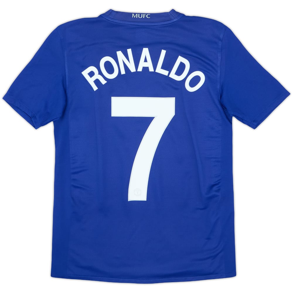 2008-09 Manchester United Third Shirt Ronaldo #7 - 6/10 - (XL.Boys)