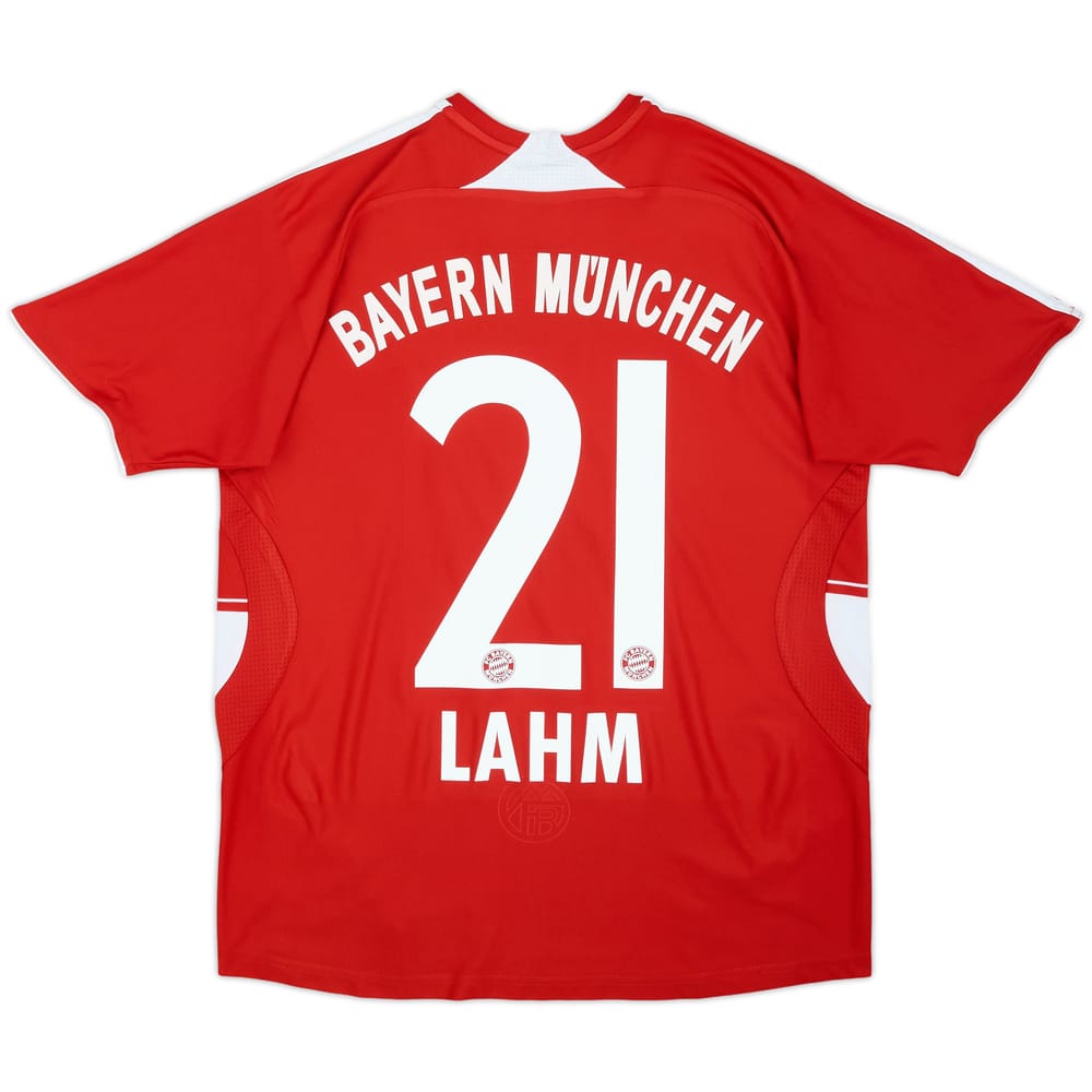 2007-08 Bayern Múnich Camiseta Local Lahm #21 - 7/10 - (XL.Boys)