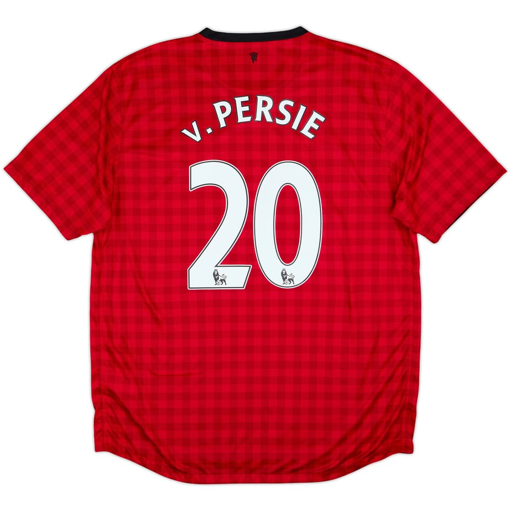 2012-13 Manchester United Home Shirt V. Persie #20 - 5/10 - (XL)