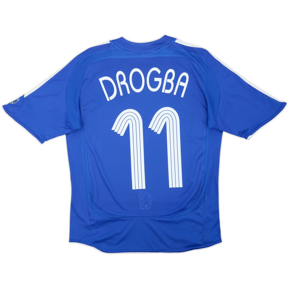 2006-08 Chelsea Home Shirt Drogba #11 - 9/10 - (13-14 Years)