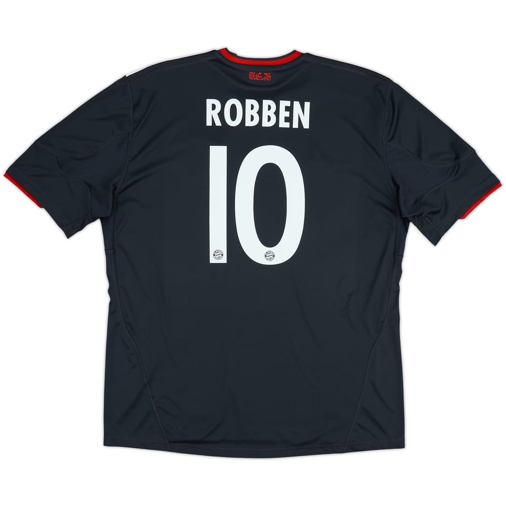 2010-11 Bayern Munich Third Shirt Robben #10 - 7/10 - (XL)