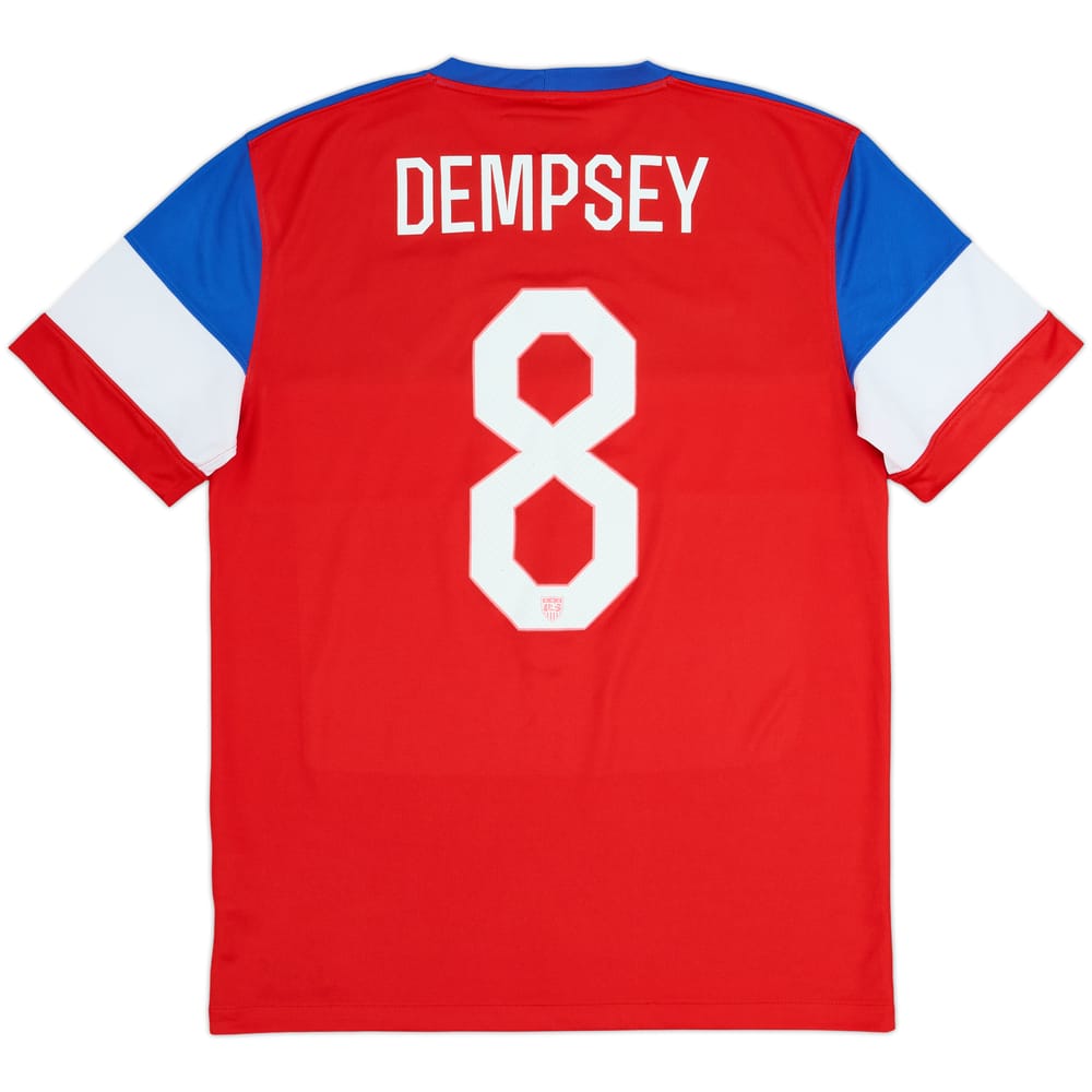 2014-15 USA Away Shirt Dempsey #8 - 7/10 - (M)