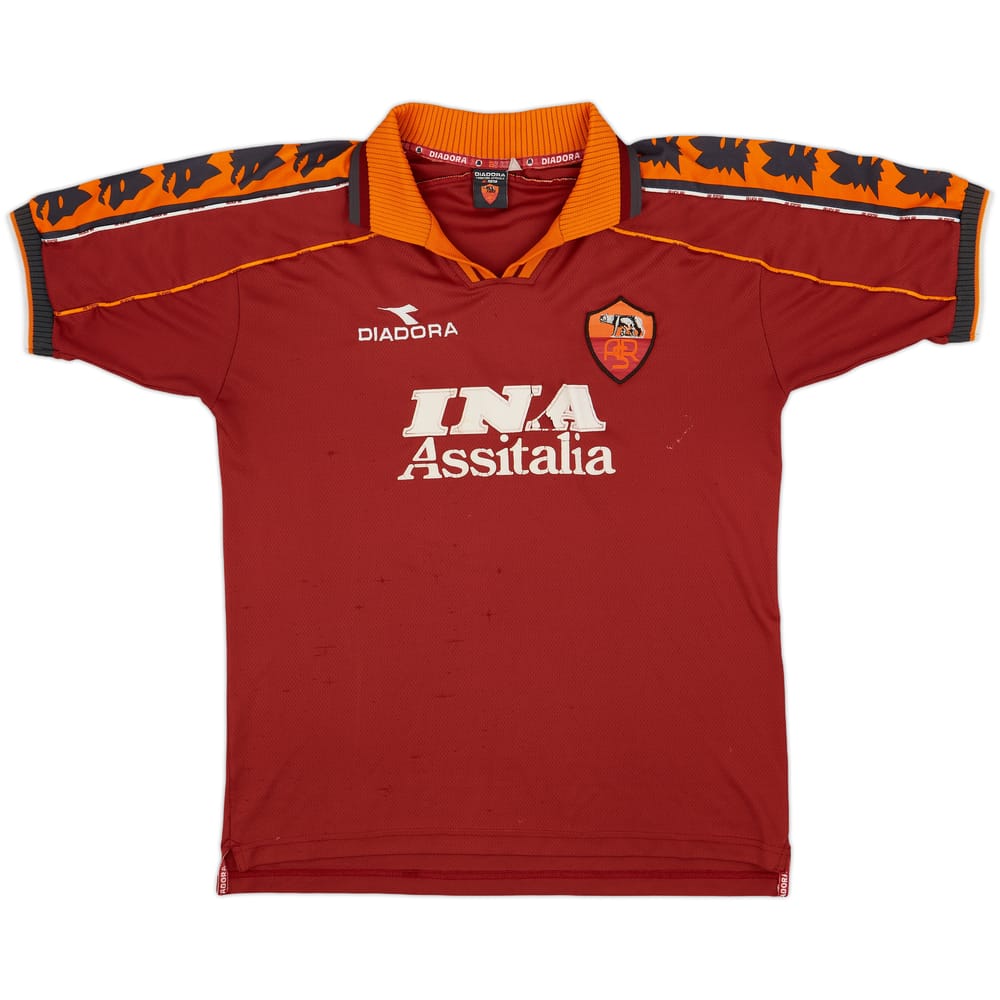 1998-99 Roma Home Shirt - 3/10 - (XL)