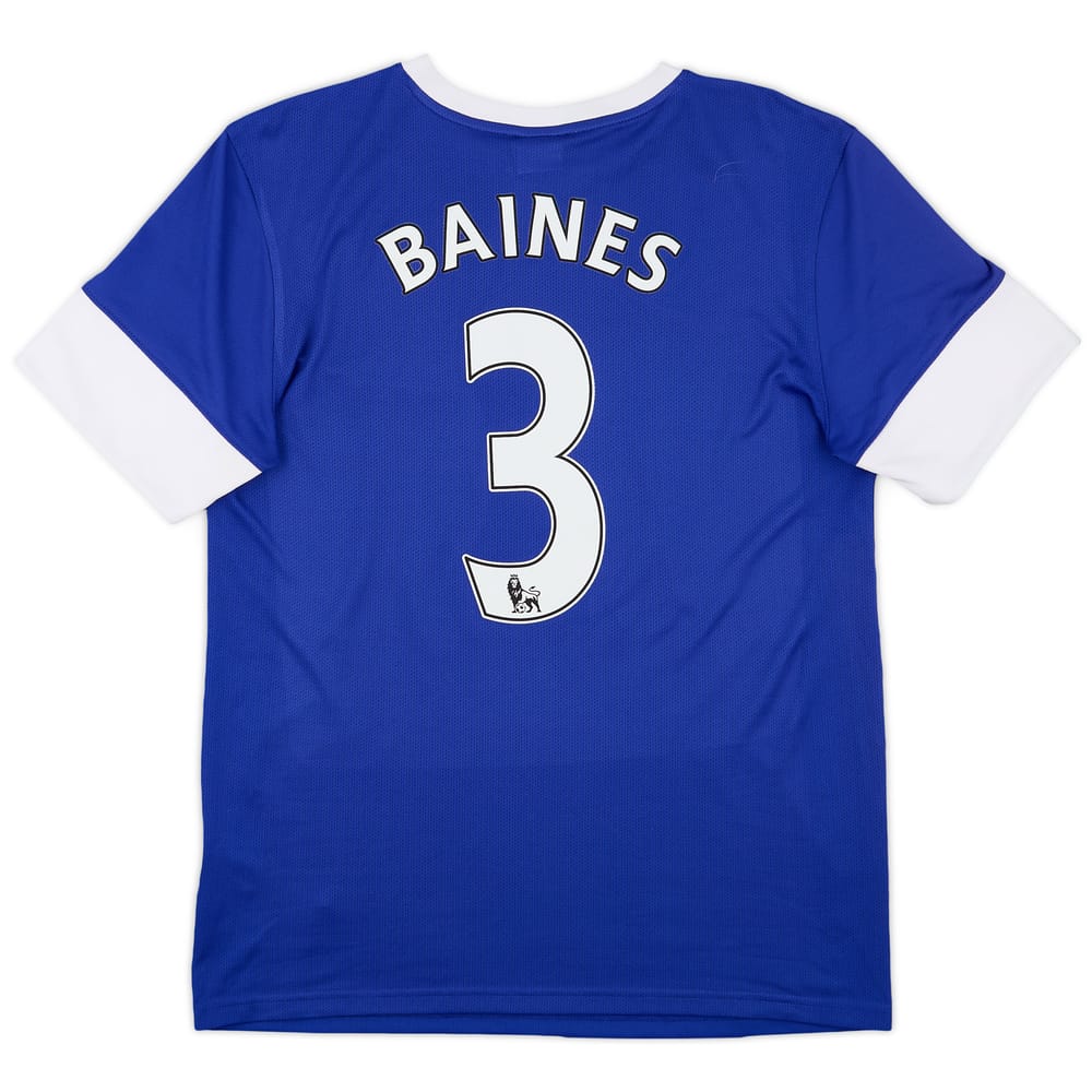 2012-13 Everton Home Shirt Baines #3