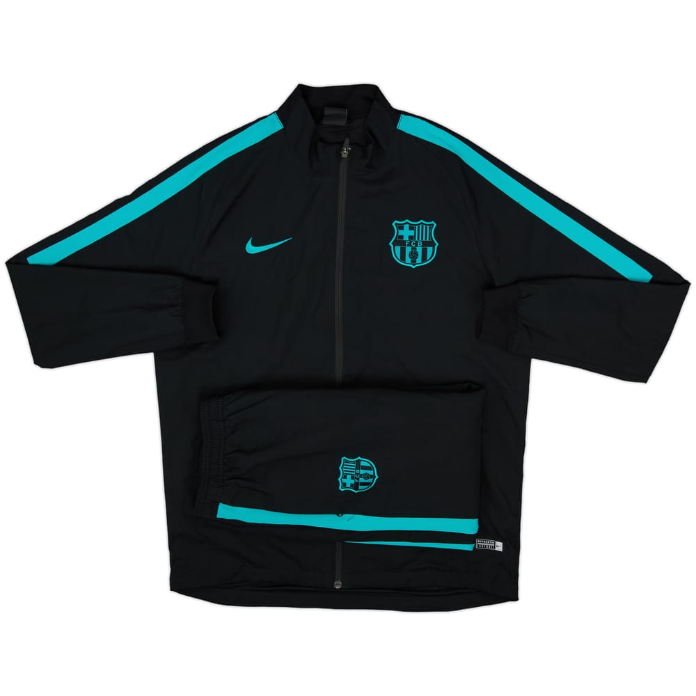 2016-17 Barcelona Nike Tracksuit - 8/10 - (L)