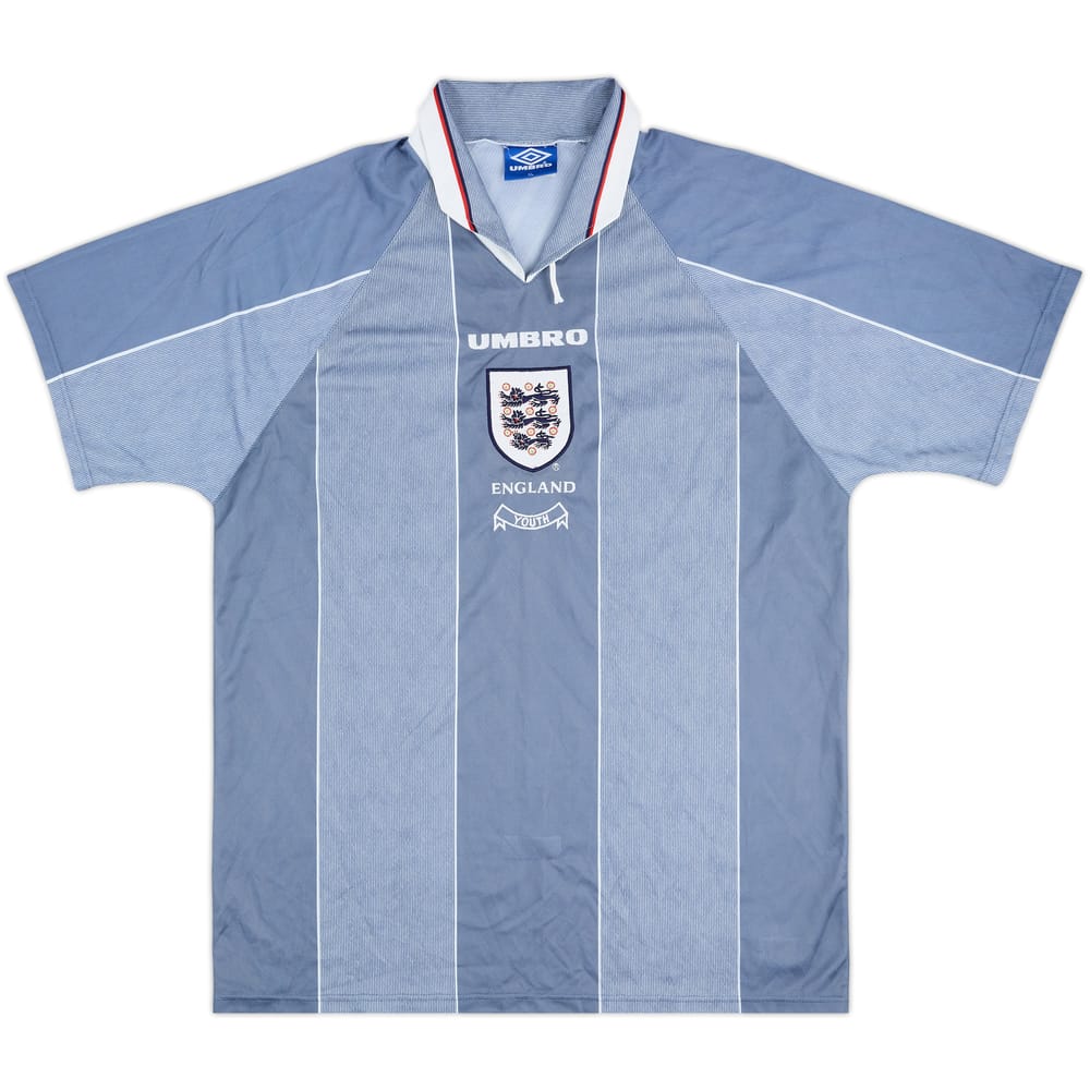 1996-97 England Youth Match Issue Away Shirt #12