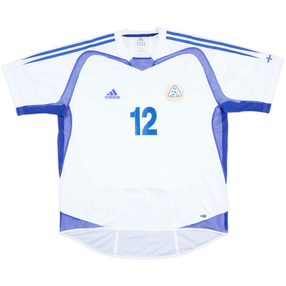 2004-06 Finland Player Issue Home Shirt #12 - 8/10 - (XL)