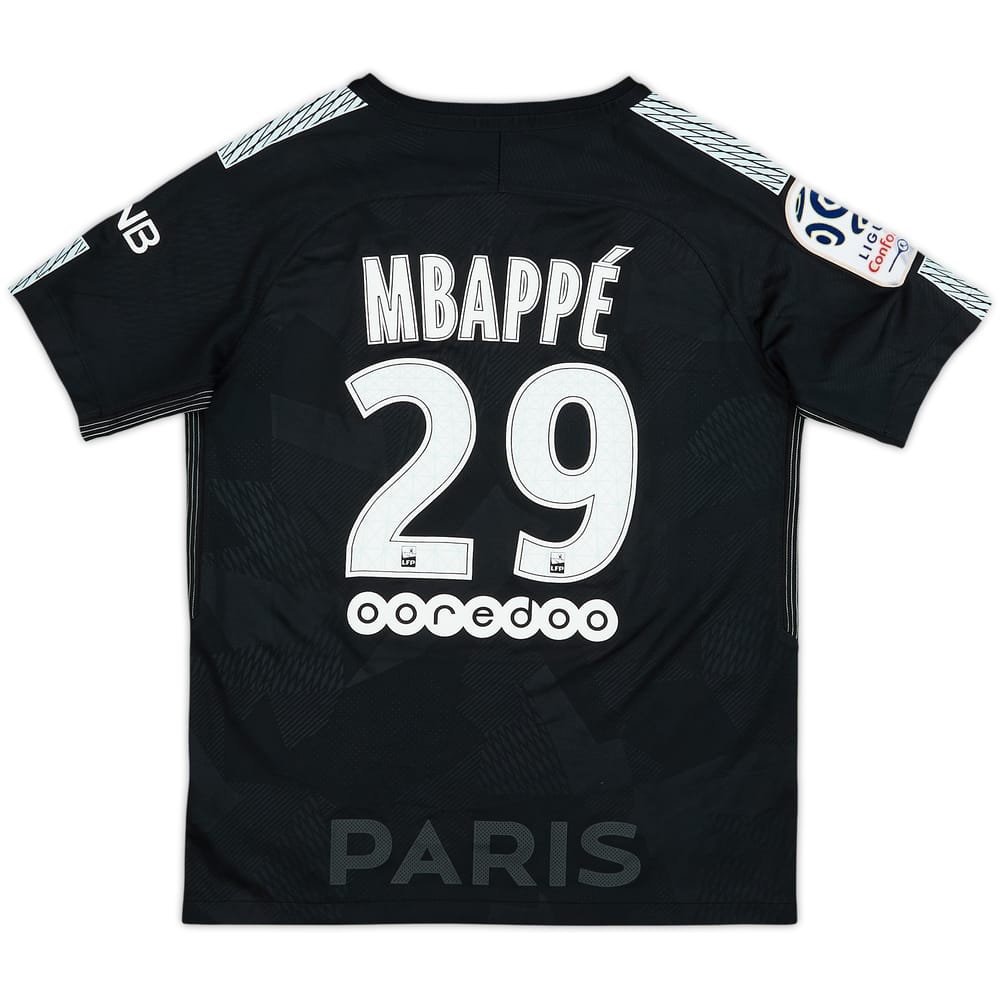 2017-18 Paris Saint-Germain Third Shirt Mbappe #29 - 10/10 - (L.Boys)