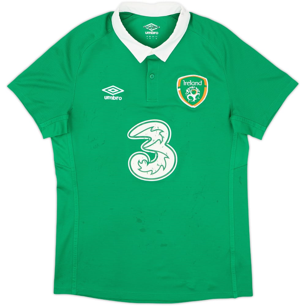 Camiseta juvenil de local versión de partido de Ireland 2014-16 #6
