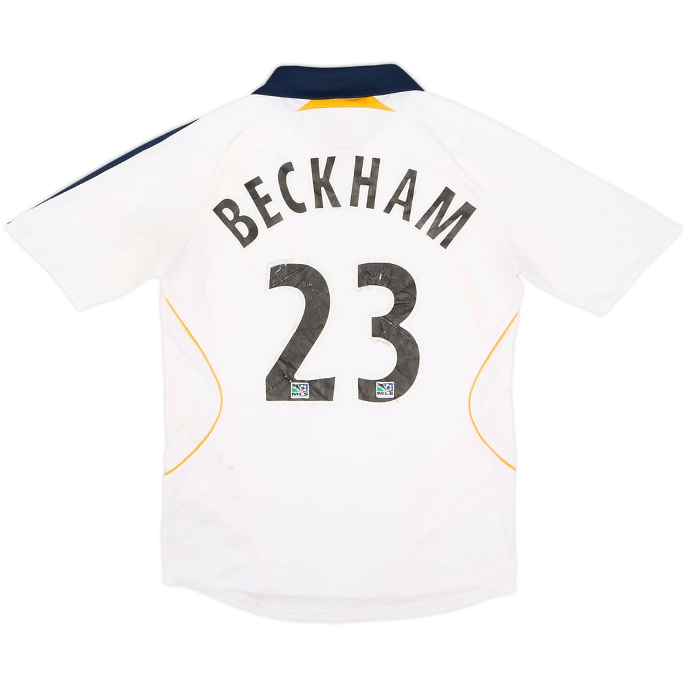 Camiseta de local del LA Galaxy 2007-08 Beckham #23 - 5/10 - (S)