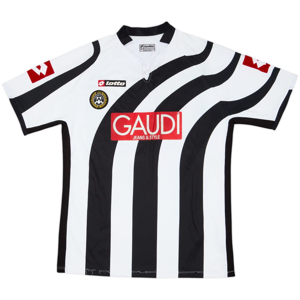 2005-06 Udinese Signed Home Shirt #19 - 7/10 - (XL)